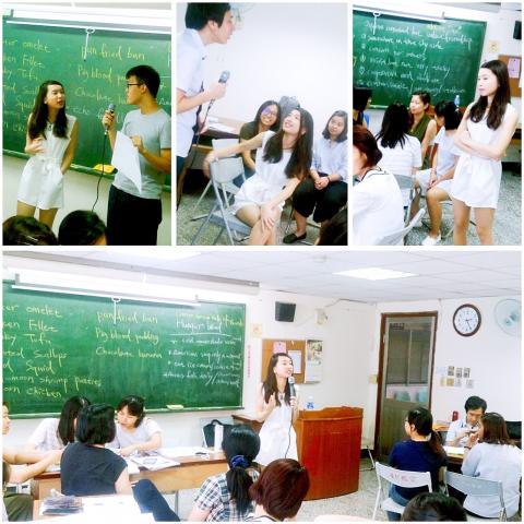 英文口譯/英文演講/授課 VICTORIA CHEN - 市政府- 勞工局-在職專班
全英文會話 專任講師