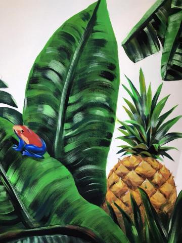 表色相工作室 - 壁畫案子局部