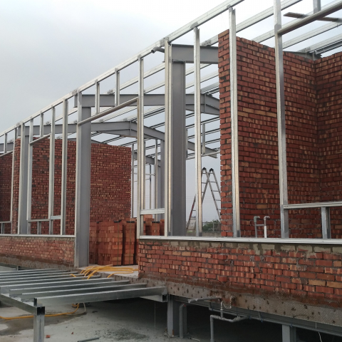 晉勝金屬工程 - 鋼骨結構施工