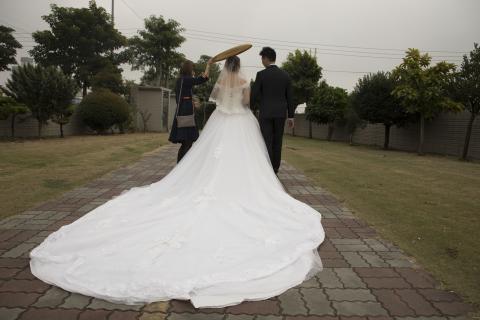 摘星風箏空拍 - 迎娶婚禮拍攝