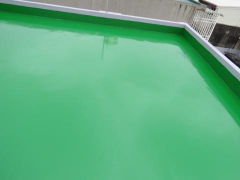 辰鍠工程行 - 桃園王先生屋頂PU防水工程