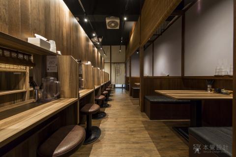 喬杉空間設計有限公司 - 商空案-拉麵店