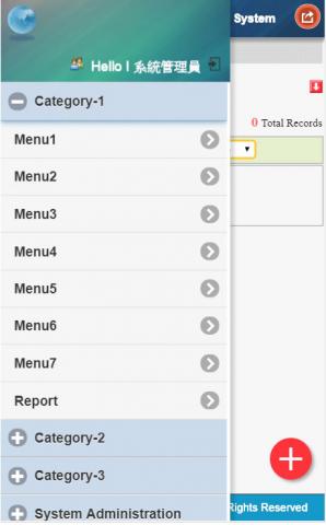 洪先生 - 行動版管理系統(RWD)