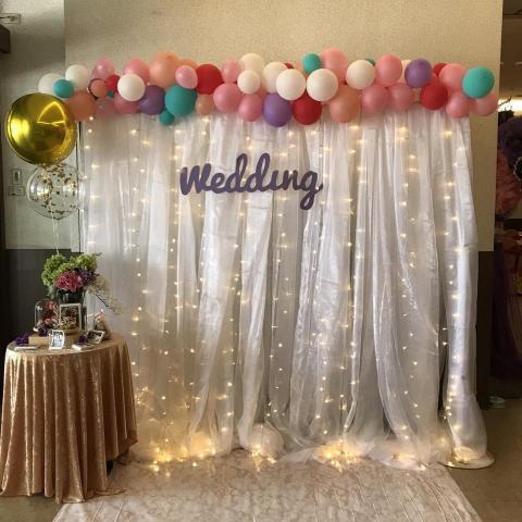 Na Flower - 彰化北斗餐廳婚禮佈置美式浪漫款