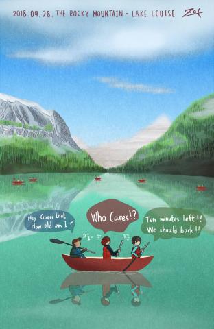 張羽辰 - The Rocky Mountain_Lake Louise