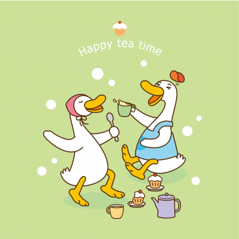 chih - 小插圖-快樂午茶時間