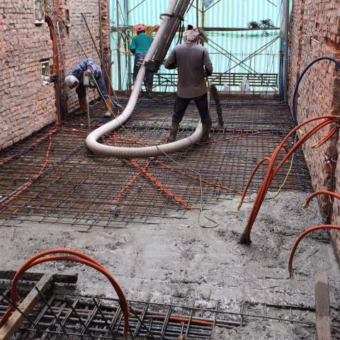 萬福房屋工程 - 房屋新建混泥土灌漿實錄