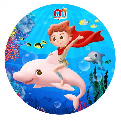 華藝創意 - 愛哆哆海王子插畫