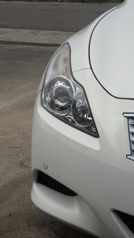 大燈快潔 - 施作前
車種:infinity G37
左車燈 
狀況:霧化