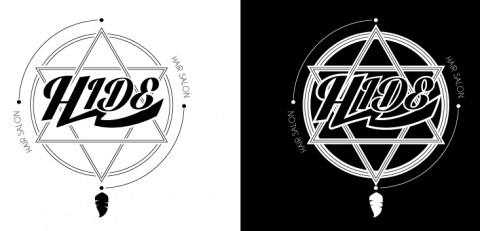 西 - HIDE 個人髮型工作室 LOGO