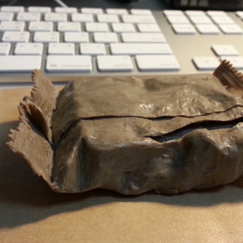 Gigi工作室 - 油土雕刻／油土／7.5x5.8x2.8 cm