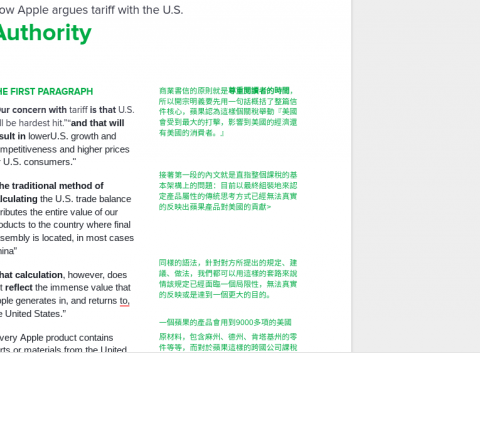 Jeffery 商用英語專門店 - 電子書內文中英對照