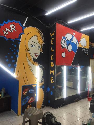 ViewJiezuo個人工作室 - 鍍膜先生-店內彩繪風格