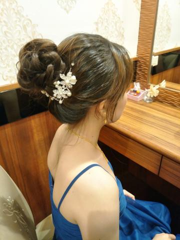 Joye整體彩妝造型 make up studio - 新娘晚宴裝髮型