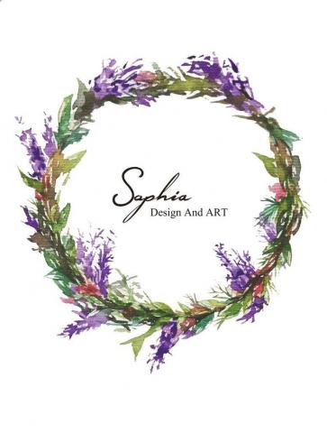 Sophia - │輕水彩作品│薰衣草課程