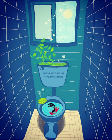 孟游旅孩工作室(YoZen Momo Studio) - 2018,生活塗鴉創作(手機繪製)。 孟游旅孩工作室(YoZen Momo Studio) - 2018,生活塗鴉創作(手機繪製)。