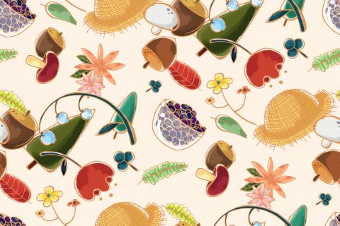 Cookie 設計 - 平面設計-(布料)夏日午後