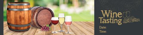拾號工作室 - 紅酒試飲Banner