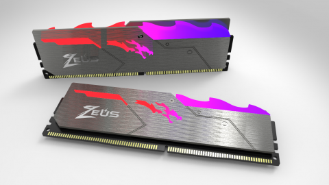 岩督科技有限公司 - 龍型RGB記憶體散熱片ODM-ID