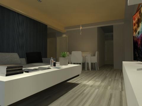 誼豐工程 - 電腦3D圖面，場景圖。