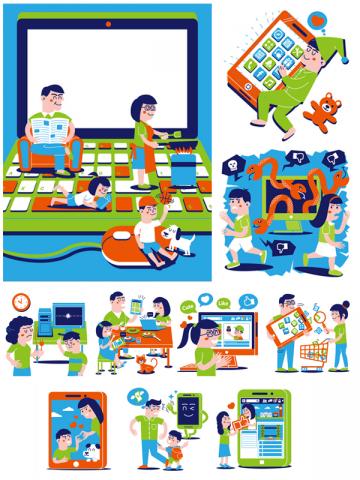 Alvin Chen design - 親子天下插畫