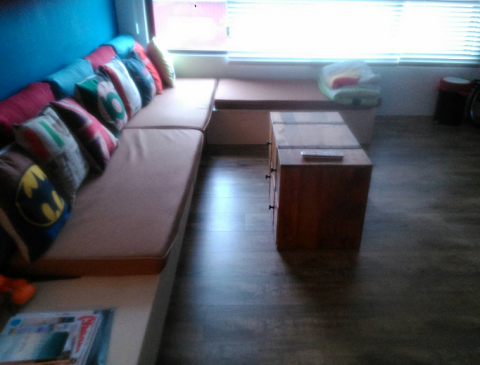 石小姐 - 客廳清潔後