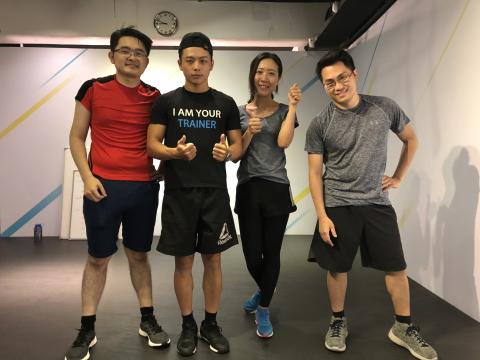 馬可 - #企業體育社團
每次來運動感覺都像在交作業?
希望大家可以早日養成運動習慣愛上運動～