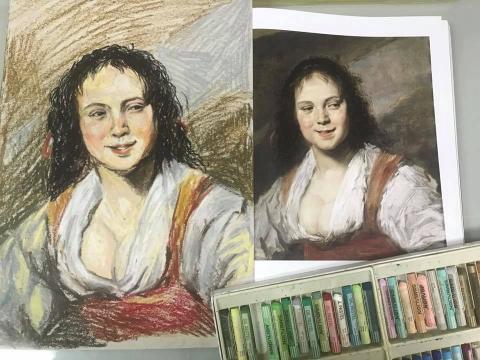 弎樓藝坊 - 名畫臨摹