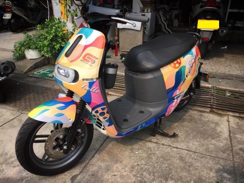 阿銓物聯網 - 3M材質 客製化 彩貼 電車版本