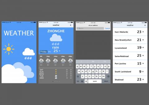 latealways - ui design
