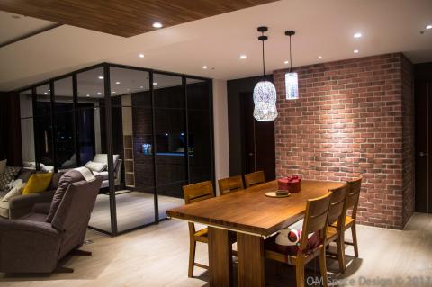 OMDESIGN - 台中上安居室內設計
餐廳視角-2
簡潔現代風格