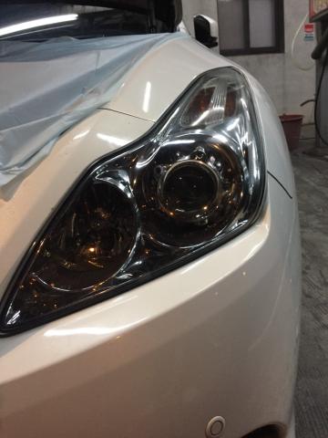 大燈快潔 - 施作後
車種:infinity G37
右車燈 
狀況:霧化