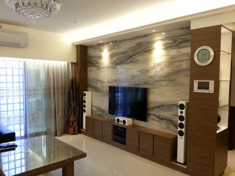 豪廣室內設計工程 - 電視牆造型