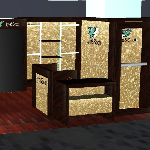 王式室內工作室 - 百貨專櫃設計-國際品牌服飾