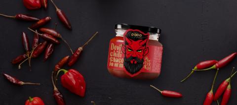 華藝創意 - 台東089小惡魔辣椒醬包裝設計