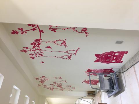 飛向廣告設計 - 室內裝潢-卡點西德
利用卡點西德在室內空間做出點綴，增加更不一樣的風格。