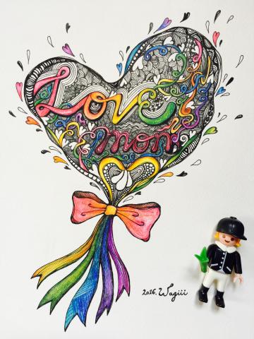 耶哇琪 - 母親節卡片設計