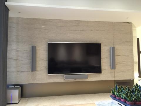 穩美國際有限公司/陳智榮 - 義大利進口大理石電視牆