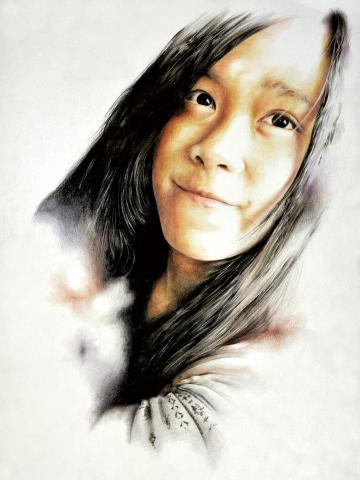 鄭久寧 - 望見異象 37×53cm 色鉛筆 2015 年
◎全國雅蒂斯杯繪畫比賽 色鉛筆高中職組 銀獎

