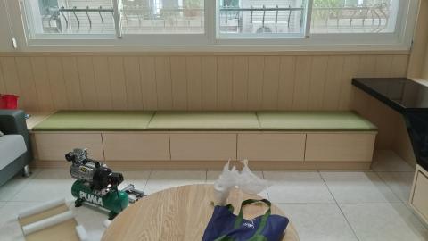 傑琳傢飾 - 繃布座墊