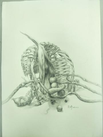 姚思妤 - 鉛筆/8開。
此為習作