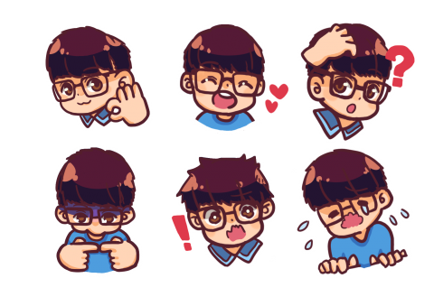 安誠設計 - line貼圖繪製