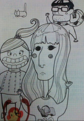 謝佩錡 - 人物插圖