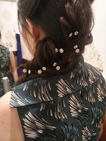 Joye整體彩妝造型 make up studio - 新娘晚宴裝髮型