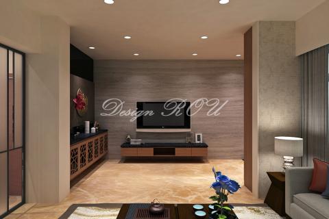 天雨室內設計 - 業主自行設計發想，委託本工作室繪製3D