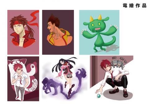 鄭宇翔 - 電腦繪圖練習作品