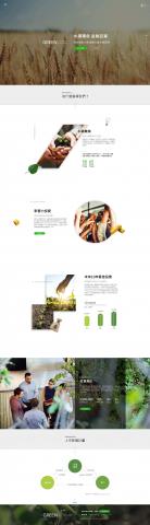 Sean Design - Igreen 一頁式網站 - 金融形象網站