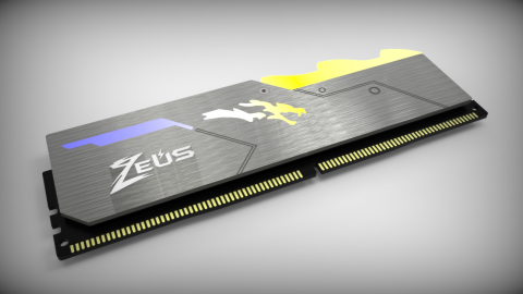 岩督科技有限公司 - 龍型RGB記憶體散熱片ODM-ID