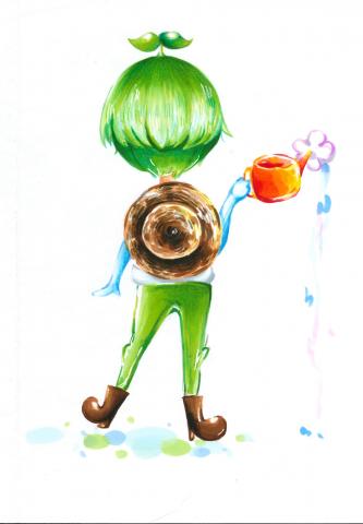 陳欣廷 - 公仔背視圖