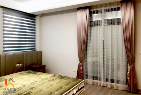 恪米室內裝修有限公司 - 外埔翁公館 窗簾完工照